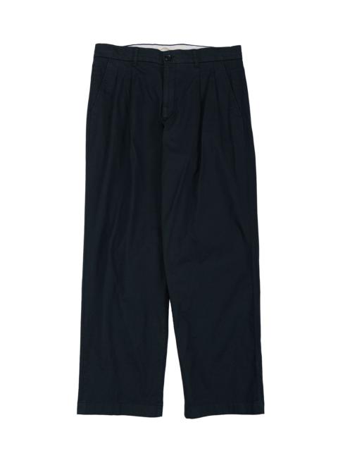 NORSE PROJECTS Hestur Relaxed Twill Pleated Trouser Black