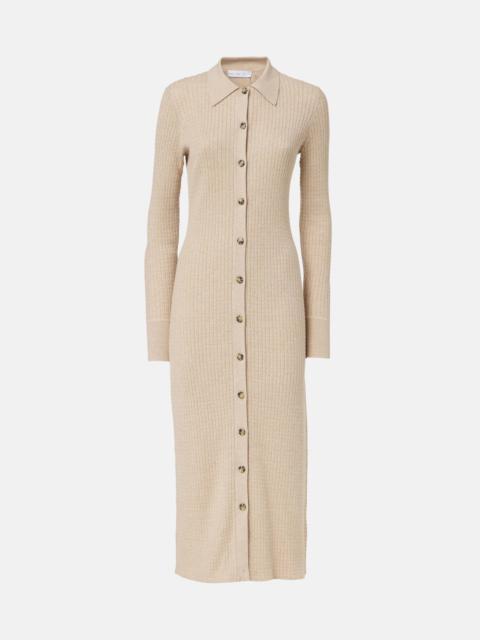 White Label Phillips cotton-blend midi dress