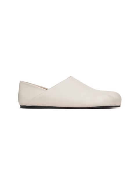 JW Anderson Off-White Paw Loafers