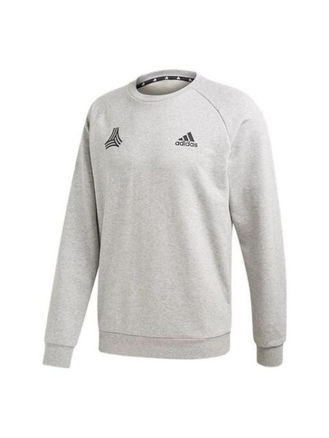 adidas Soccer/Football Sports Loose Pullover light grey FU3662