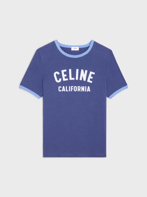 CELINE celine california 70's T-shirt in cotton jersey