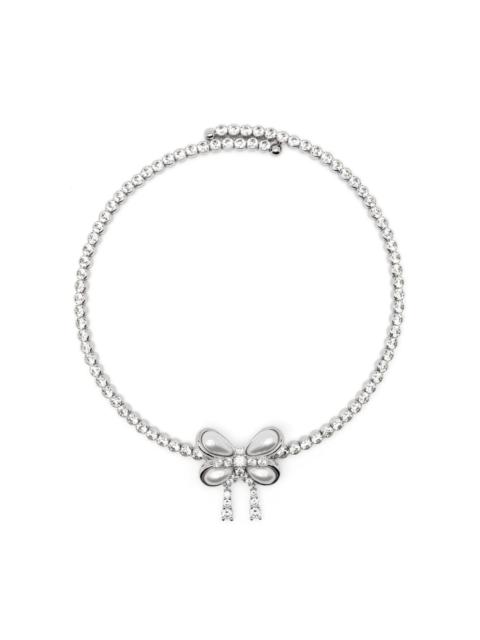 SHUSHU/TONG butterfly-motif choker necklace