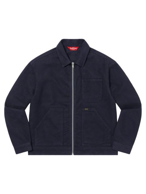 Supreme Supreme Moleskin Work Jacket 'Navy'