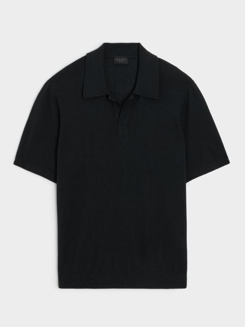TODD SNYDER Silk-Cashmere Montauk Sweater Polo