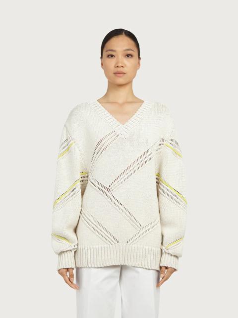 FERRAGAMO RELAXED FIT SWEATER