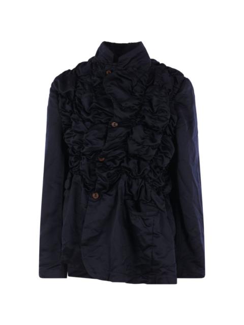 Comme Des Garçons ruffled-detail jacket