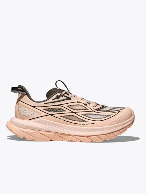 HOKA Women's Mach Remastered Shoes in Tangerine Glow/Asphalt Grey