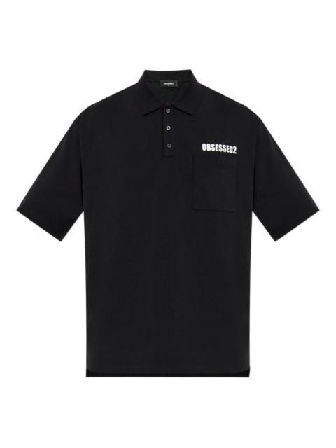 DSQUARED2 Obsessed2-pocket polo shirt