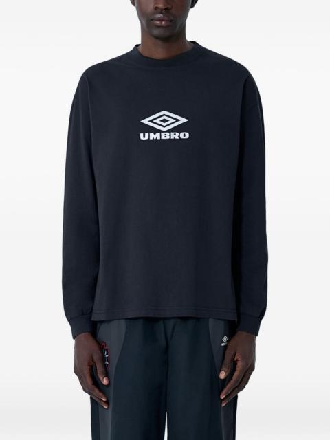 umbro logo-motif long-sleeves T-shirt