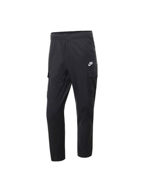 Nike 남자 나이키 캐주얼 솔리드 컬러 블랙 스포츠 바지 / 바지 / 조깅 DD5207-010