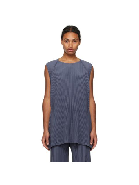ISSEY MIYAKE Gray Monthly Color October Tank Top