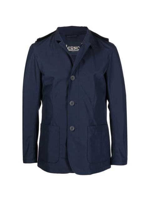 Herno lightweight hooded jacket