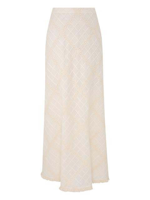 Zimmermann TALLOW LACE TRIM BIAS SKIRT