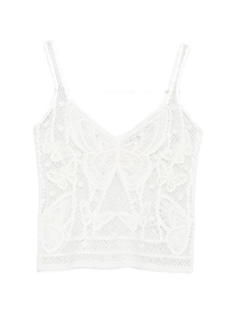 Blumarine lace top