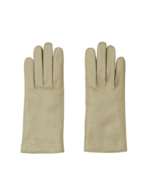 Burberry Equestrian Knight leather gloves