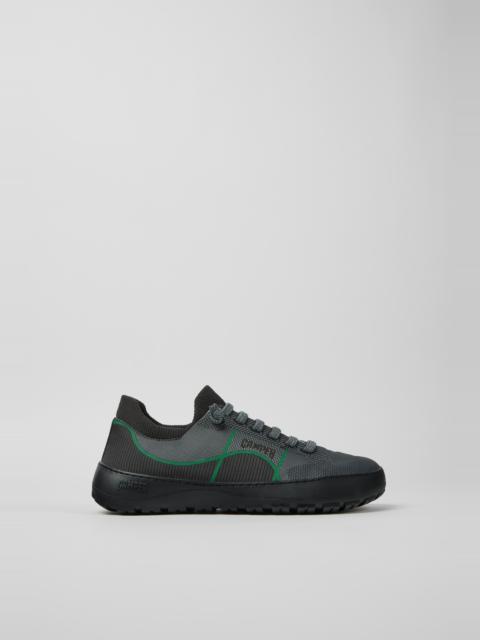 CAMPER Peu Serra Gray Recycled PET and Engineered Materials Sneakers for Women.