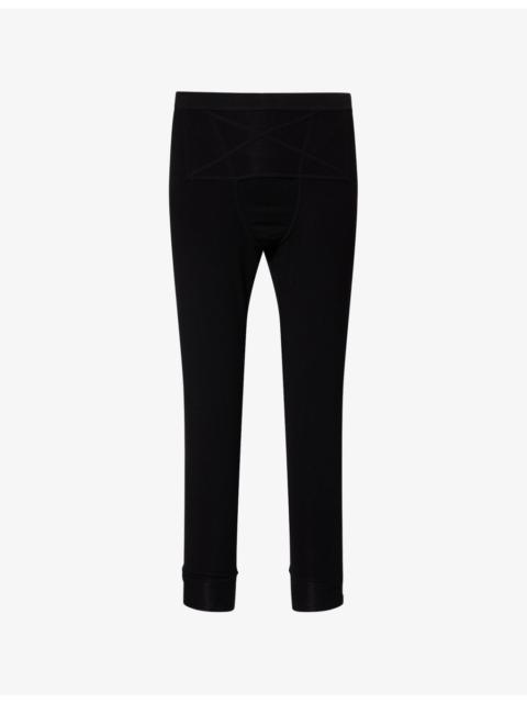 Rick Owens Thermal Elasticated-Waist Jersey Trousers