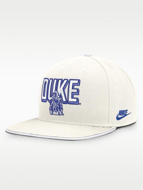 Nike Duke Legacy Letter & Mascot Pro Men's Nike Dri-FIT College Adjustable Hat