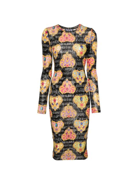 VERSACE JEANS COUTURE Couture bodycon midi dress