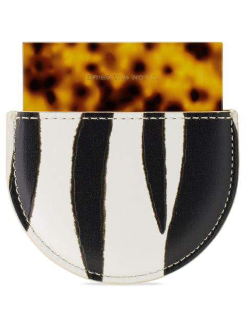 Dries Van Noten Brown Half-Moon Mirror