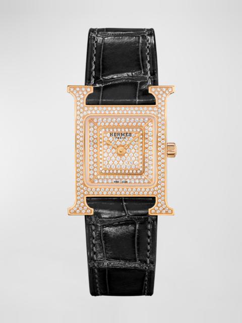 Hermès Heure H Watch, Small Model, 25 mm
