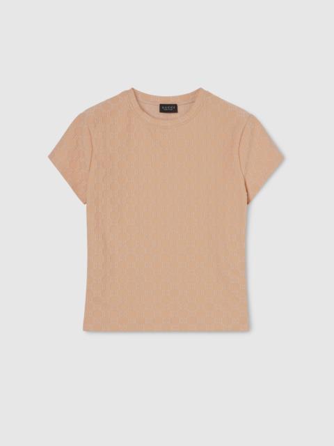 GUCCI GG jersey jacquard T-shirt