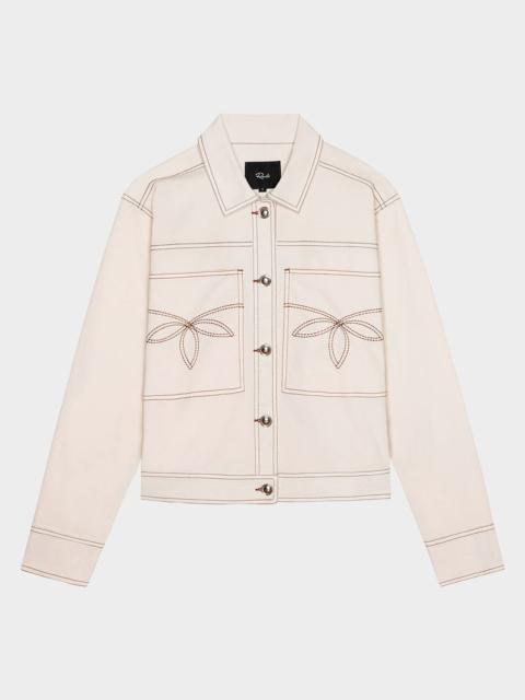 Rails Briggs Top-Stitch Denim Jacket