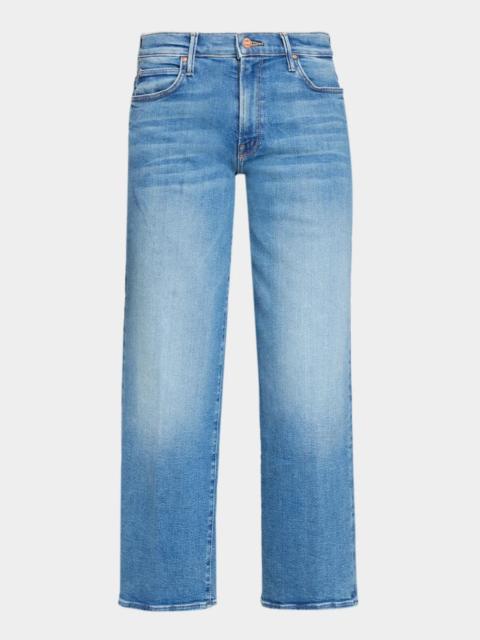 MOTHER Mid-Rise Tunnel Jeans