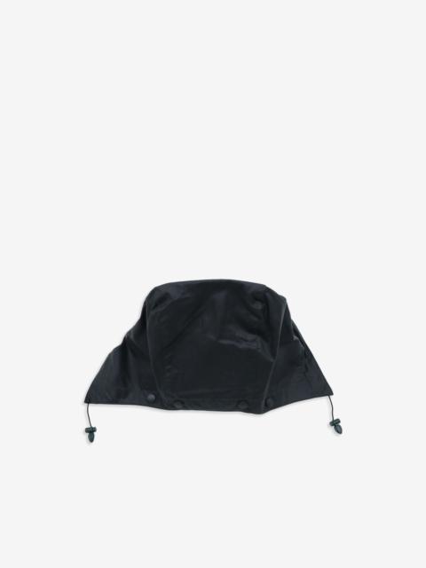 Barbour waxed-cotton hood