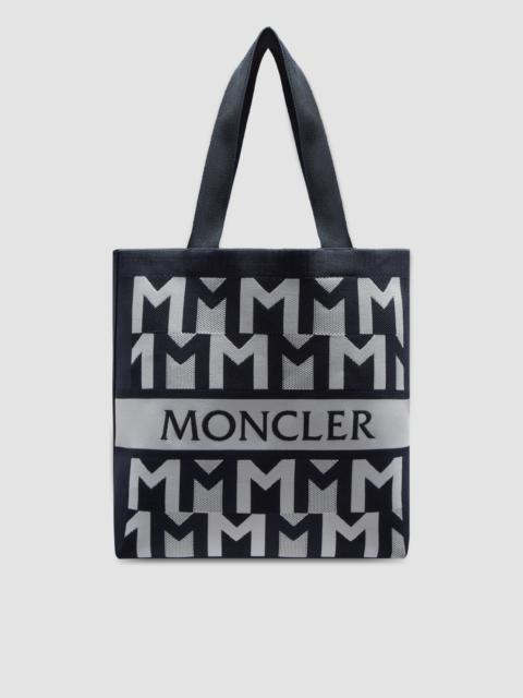 Monogram Knit Tote Bag