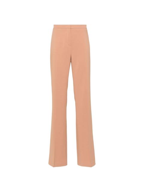 bootcut tailored trousers