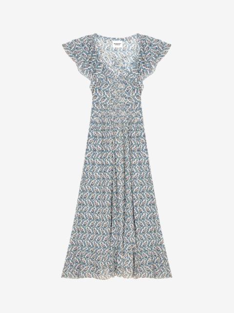 ISABEL MARANT｜DRESSES (NESLY (RO0335FB B3J08E ECPK)) Isabel Marant Étoile NESLY DRESS | REVERSIBLE