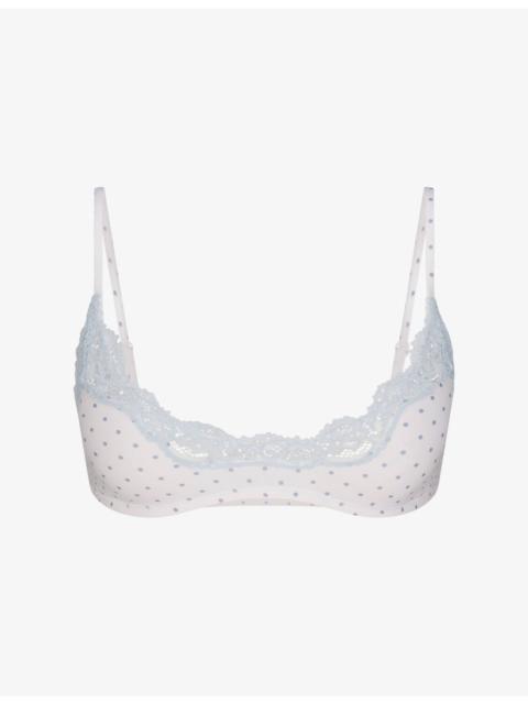 SKIMS Fits Everybody Scoop Lace Bralette