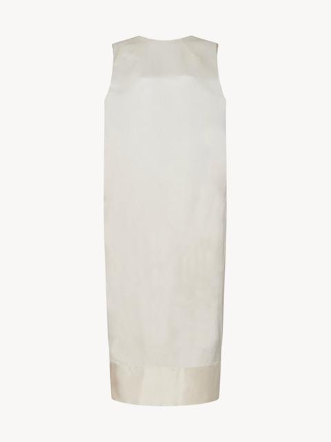 The Row Cerise Dress in Silk