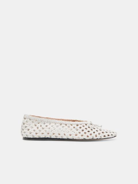 dolce vita EDDA BALLET FLATS BONE WOVEN LEATHER