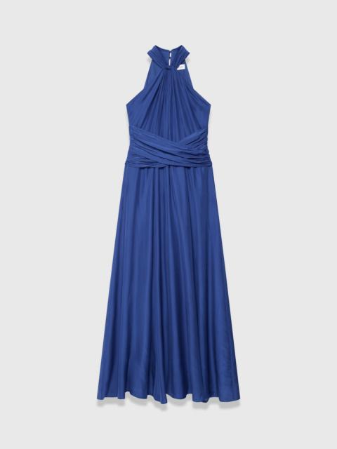 THE FOLD Rivara Silk Chiffon Maxi Dress