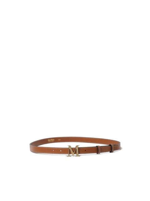 Max Mara logo buckle belt