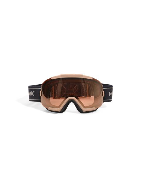 Montblanc RECTANGULAR SKI MASK WITH BEIGE INJECTED FRAME