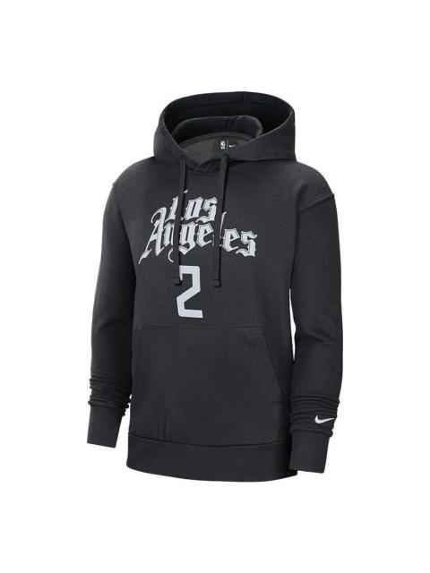 Nike Nike NBA City Edition Los Angeles Clippers No. 2 Sports Pullover Hoodie DC0862-011