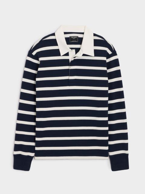 TODD SNYDER Striped Rugby Shirt