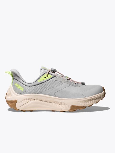 HOKA Women's Transport 2 Shoes in Cosmic Grey/Neon Yuzu