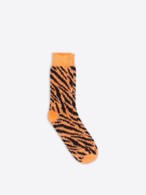 BALENCIAGA Men's Year Of The Tiger Socks in Orange