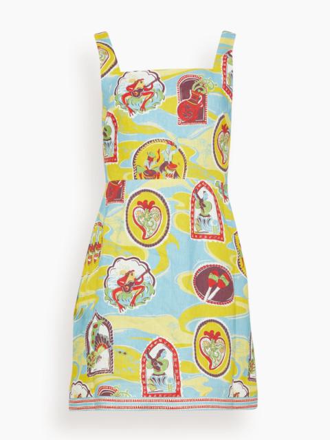 ALÉMAIS Emilio Mini Dress in Multi