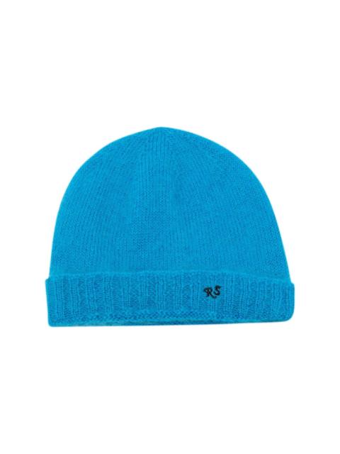 Raf Simons embroidered-logo beanie