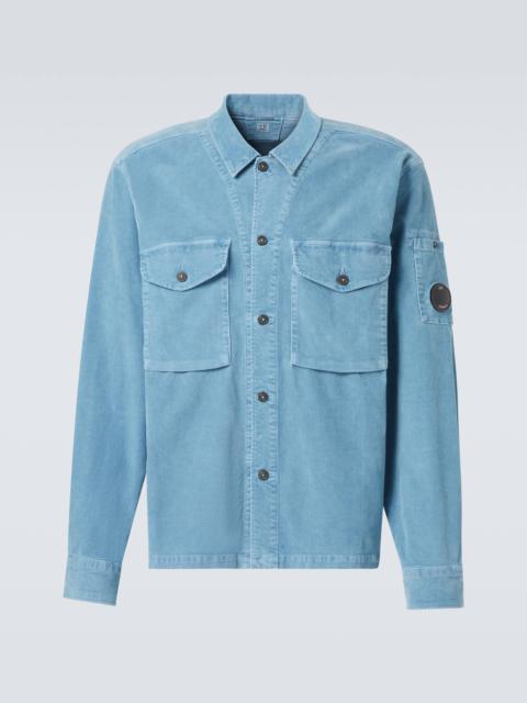 C.P. Company Cotton-blend corduroy overshirt