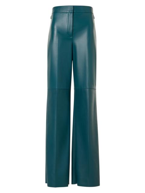 AKRIS Women's Fior Leather Straight Pants - Ottanio