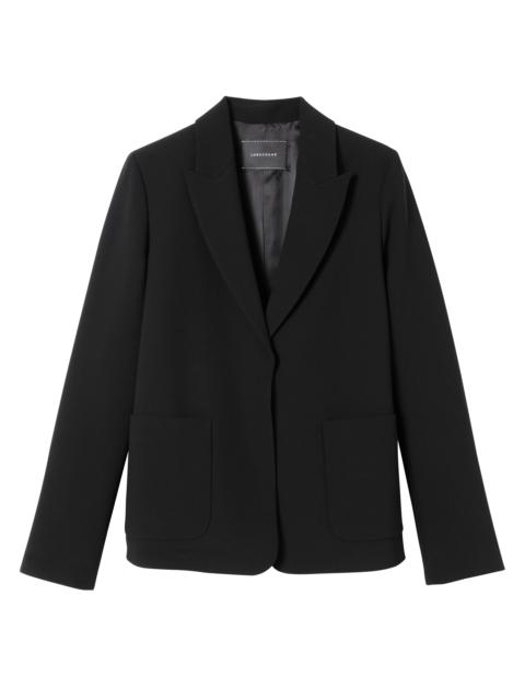 Longchamp Jacket Black - Crepe