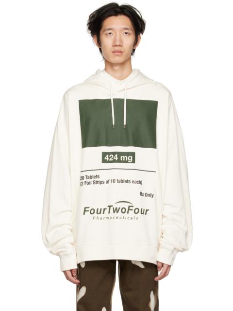 424 Off-White Oversized Hoodie
