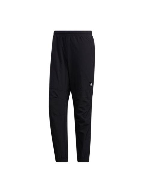 Men's adidas logo Casual Black Sports Pants/Trousers/Joggers GM4437