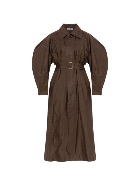 ISSEY MIYAKE belted coat